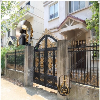 銅鑼漢高端庭院門TLH-8802